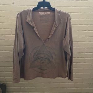 Magnolia Pearl Eye of Eternity Troy Cotton Pullover in Beautiful One Size